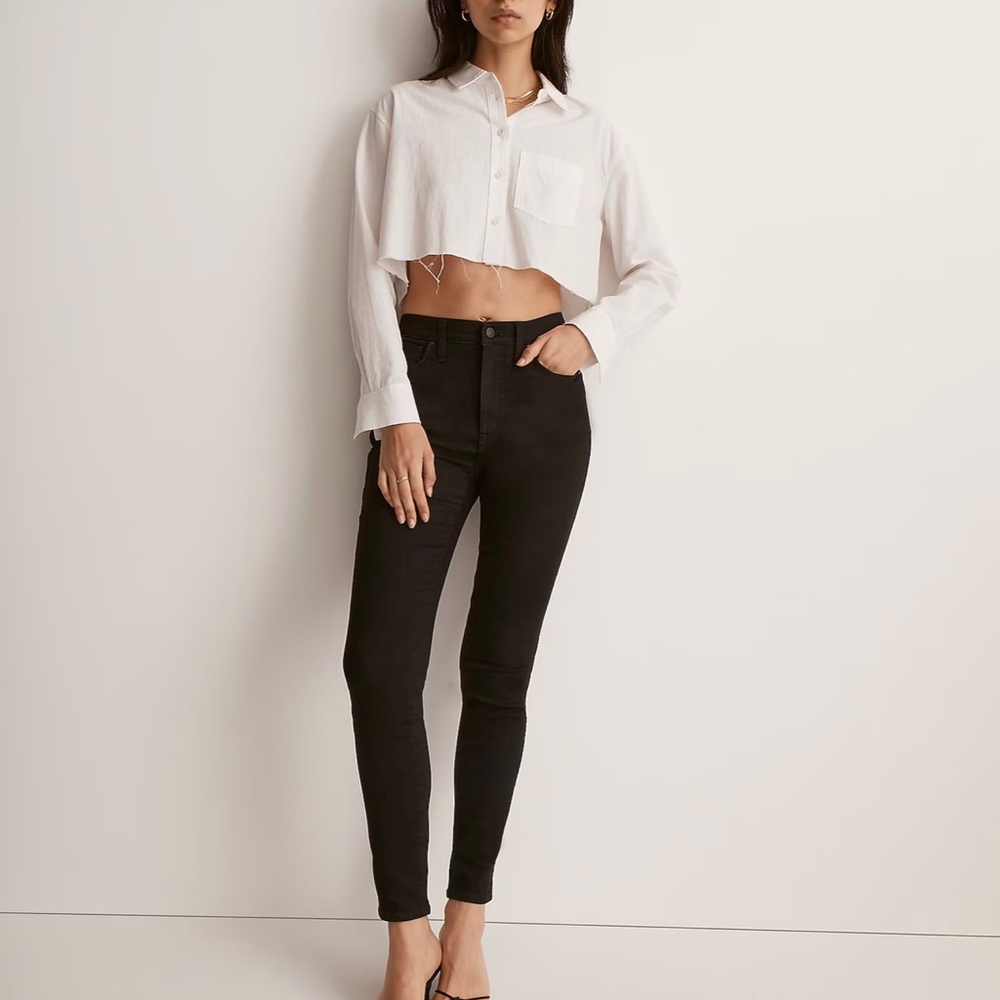 Madewell Black Skinny Skinny Jeans
